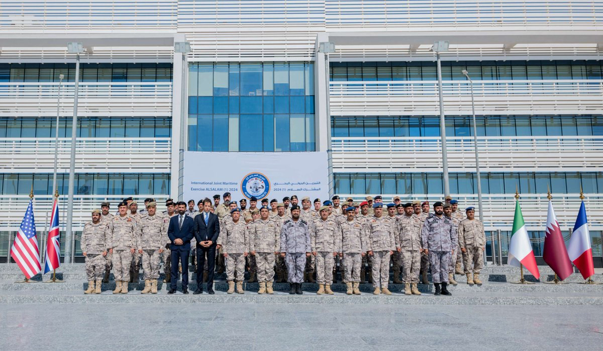 Amiri Naval Forces Inaugurates International Joint Maritime Exercise (Al Salam 1) 2024